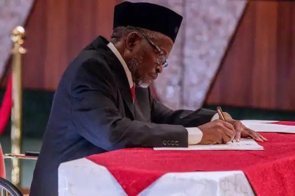 Acting CJN Muhammad Presides Over Supreme Court